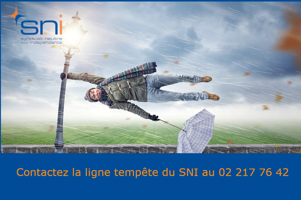 Contactez la ligne tempête du SNI