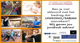Factuur ontvangen van Unisono/Sabam? Dit is ons juridisch advies