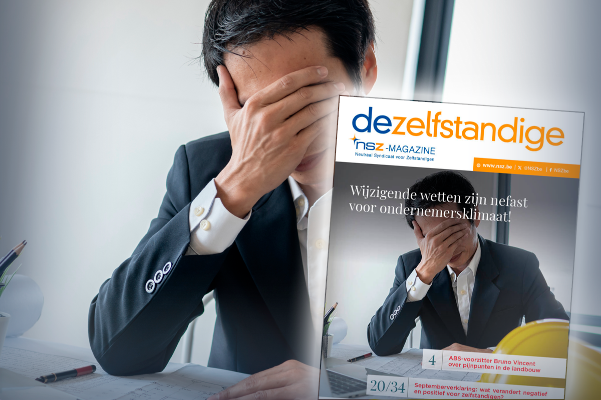 Wijzigende wetten zijn nefast voor ondernemersklimaat!